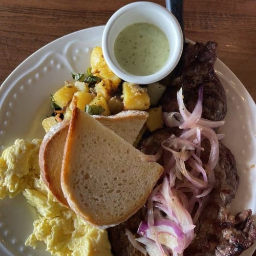 Steak and Eggs (Rib-eye).
