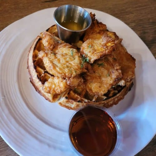 Sage Chicken & Waffles.