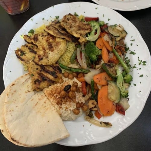 Mediterranean Chicken Kabob.