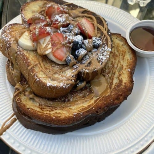 Signature Cookie Butter French Toast.