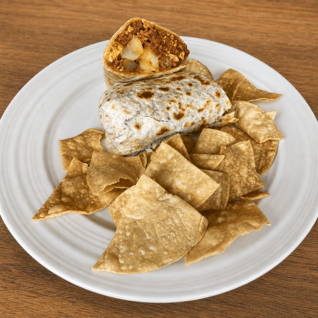 Vegan Breakfast Burrito.