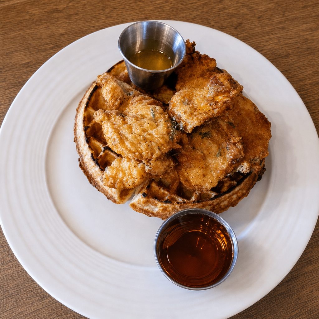 Sage Chicken & Waffles.