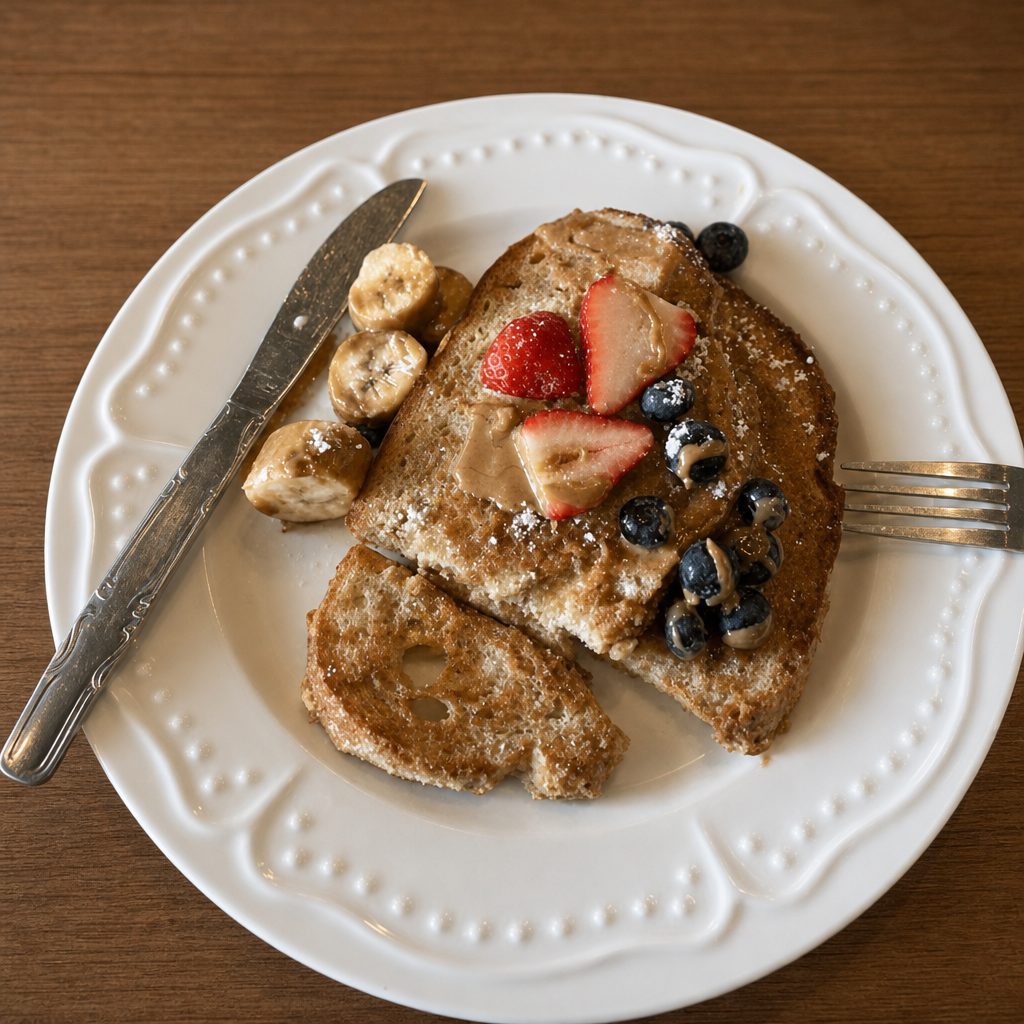 French Toast & Berries.